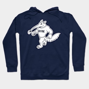 UC Irvine Anteaters - Simple White Mascot Hoodie